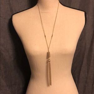 Limited gold necklace